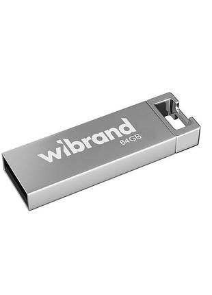 Флеш память usb wibrand 64 gb chameleon usb 2.0 silver (36712_3608933)