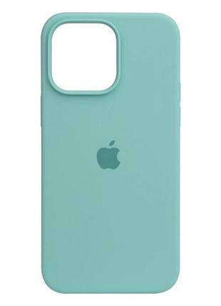 Чехол original full size для apple iphone 14 pro max mint