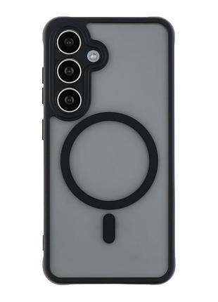 Чехол tpu anti drop full camera with magsafe для samsung galaxy s24 5g black