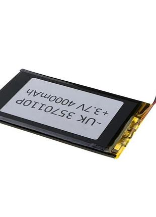Акумулятор universal aaa 4000mah rated voltage: 3,7v 107*65*4мм тип контактів: дроти