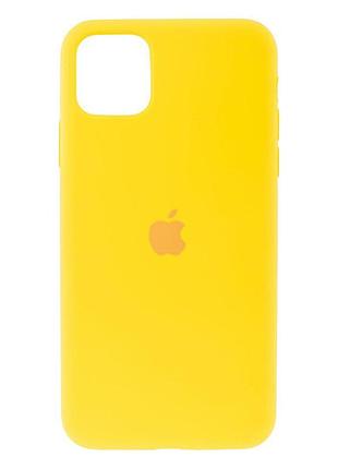 Чехол original full size для apple iphone 11 pro max yellow