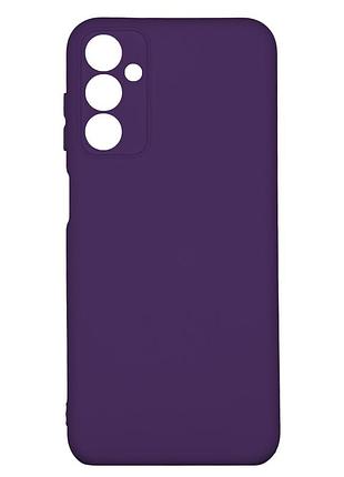 Чехол silicone cover с рамкой камеры (a) для samsung galaxy m14/ m146 purple