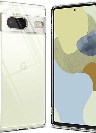 Tpu чохол epic transparent 1,5mm full camera для google pixel 7 pro безбарвний (прозорий)