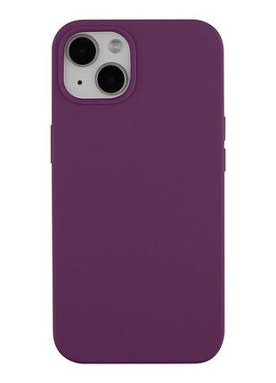 Чехол soft silicone case full size для iphone 13 силиконовая панель-накладка для телефона iphone 13 grape