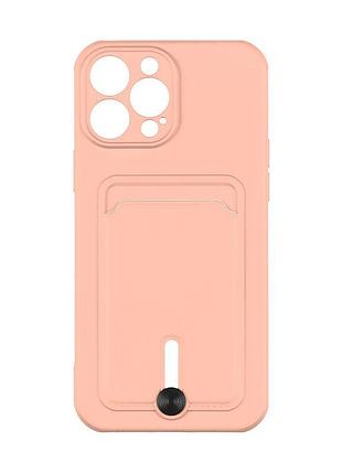 Чехол otterbox colorfull pocket card iphone 14 pro max pink sand
