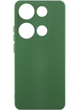 Чехол silicone cover lakshmi full camera (aa) для xiaomi redmi note 14s зеленый / dark green