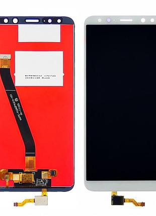 Дисплей huawei для mate 10 lite rne-l01/rne-l21 із сенсором білий (dh0628)