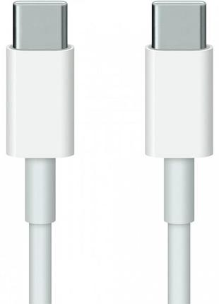 Кабель заряджання для iphone type-c to type-c apple series aaa class usb-c charge cable 1 m білий