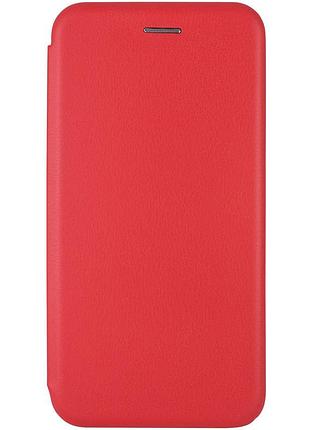Шкіряний чохол-книжка classy для samsung galaxy a35 червоний