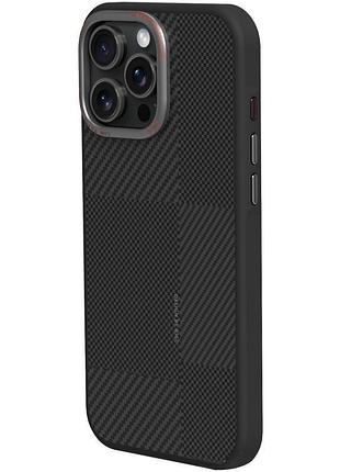 Tpu чохол monzo (magfit) для apple iphone 16 pro (6.3") silver