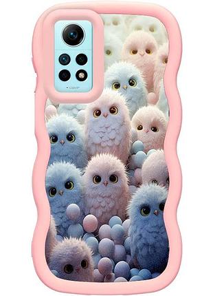 Чохол tpu cloudy pictures для xiaomi redmi note 12 pro 4g owls