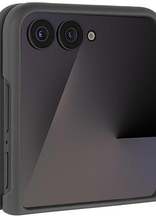 Чехол lakshmi foldables silicone cover (качество aaa) для motorola razr 50 ultra, защитный силиконовый кейс из двух частей для