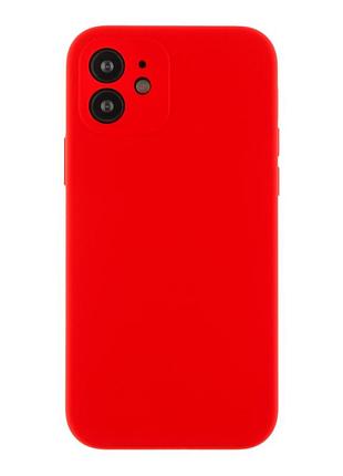 Чохол baseus liquid silica gel для apple iphone 12 wiapiph61n/yt09 red