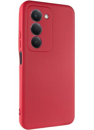 Чехол tpu getman liquid silk full camera для xiaomi redmi 15 (eu) красный / dark red