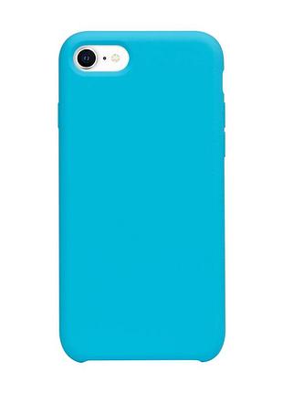 Чехол soft case no logo для apple iphone 7 / iphone 8 / iphone se (2020) blue