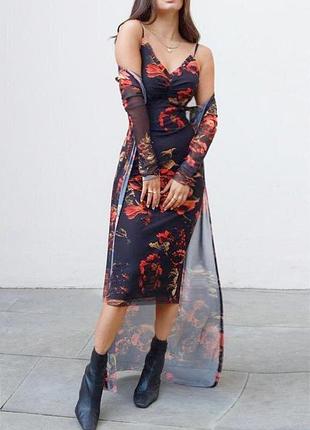Розпродаж комплект hope &amp; ivy костюм сукня + накидка кардиган