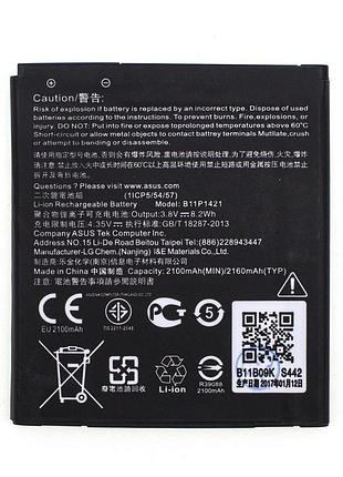 Аккумулятор b11p1421 для asus zenfone c z007 zc451cg 2100 mah (03885)