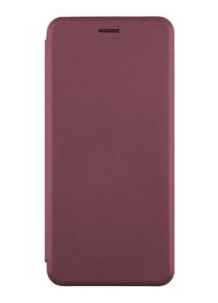 Кожаный чехол-книжка 360 hard xiaomi redmi note 13 pro 5g / poco x6 5g bordo (33981_3325111)
