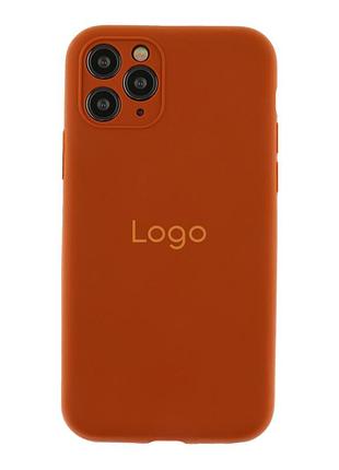 Полноразмерный чехол с рамкой камеры для apple iphone 11 pro brown