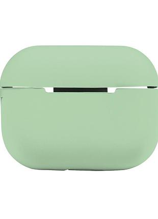 Чохол silicone case з карабіном для airpodspro 2 mint