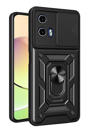 Чехол armor guard shield motorola g04 / motorola g24 4g black