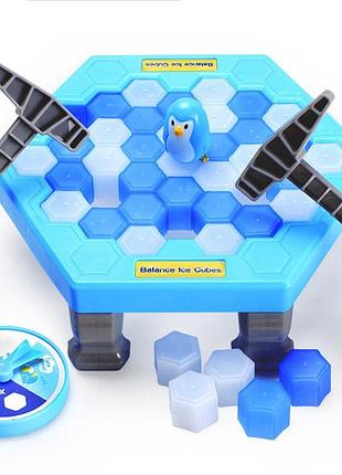 Настольная интерактивная игра ummi 61788 penguin trap blue