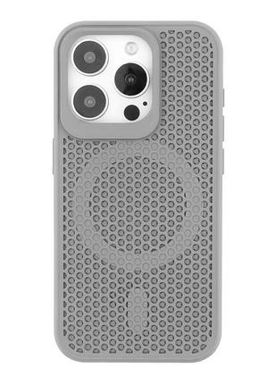 Классический чехол aerocool tpu pc magsafe apple phone 16 pro max grey (36166_3606828)