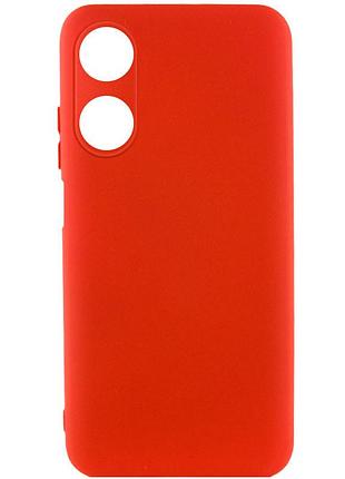 Чохол silicone cover lakshmi full camera (a) для oppo a38 / a18 червоний / red