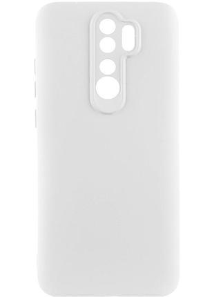 Чехол silicone cover ummi lakshmi full camera (aa) для xiaomi redmi note 8 pro белый / white