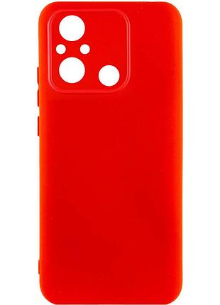 Чехол silicone cover lakshmi full camera (aaa) для xiaomi redmi 12c красный / red