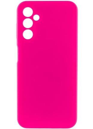 Чохол silicone cover lakshmi full camera (aaa) для samsung galaxy a15 4g/5g / m15 5g рожевий / barbie pink