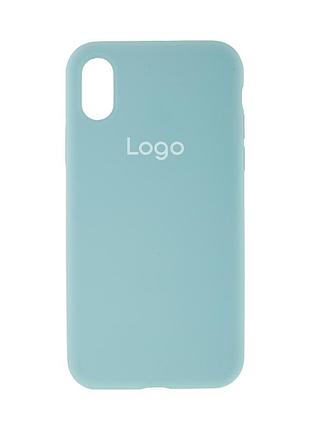 Чехол original full size для apple iphone xs marine green