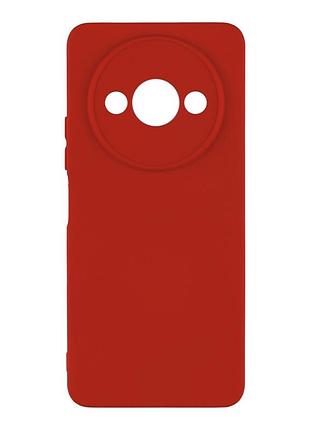 Чехол silicone cover с рамкой камеры (a) для xiaomi redmi a3 red