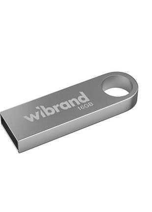Флешка юсб wibrand 16 gb puma usb flash drive 2.0 пам'ять 16 гб silver