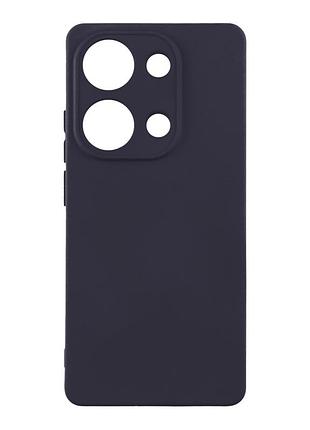 Чехол silicone cover с рамкой камеры (a) для xiaomi redmi note 13 5g dark blue