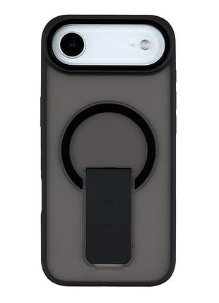 Чохол з підставкою flexguard tpu pc magnetic для iphone17 air black