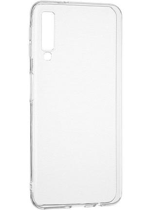 Tpu чехол epic transparent 1,5mm для samsung a750 galaxy a7 (2018) бесцветный (прозрачный)