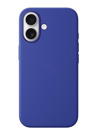 Чохол посиленого захисту silicone magsafe apple iphone 16 ultramarine (36114_3606727)