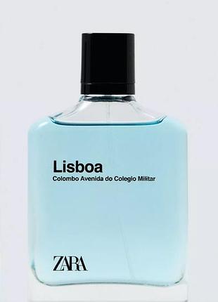 Чоловіча туалетна вода zara lisboa 90 ml(без упаковки )