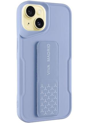 Чехол tpu viva для apple iphone 15 plus (6.7") blue