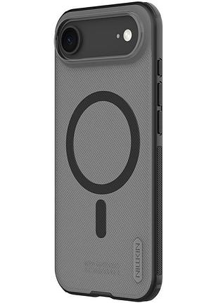 Чехол nillkin matte magnetic pro для apple iphone 17 air (6.5") transparent black