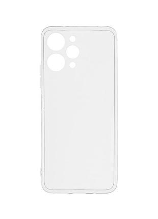 Чехол virgin silicone xiaomi redmi 12 transparent