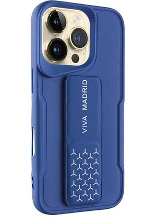 Чехол tpu viva для apple iphone 16 pro (6.3") dark blue