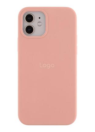 Чохол silicone case full size (aa) для iphone 11 grepefruit