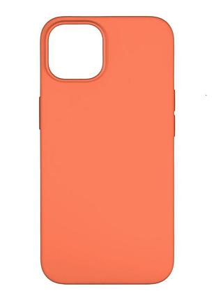 Чехол усиленной защиты magsafe silicone apple iphone 13 nectarine