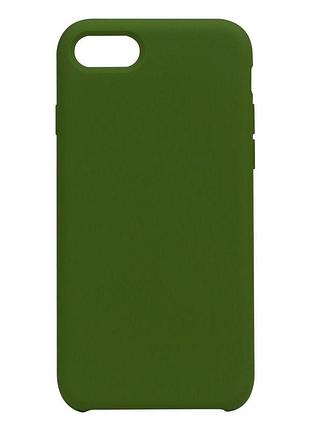 Чохол soft case no logo для apple iphone 7 / iphone 8 / iphone se (2020) army green