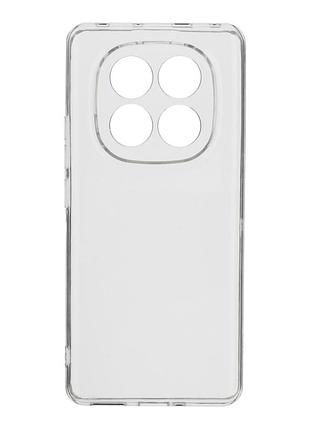 Чехол tpu virgin for xiaomi redmi note 14 pro 5g / note 14 pro+ 5g transparent