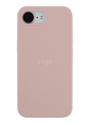 Чехол silicone case full size (aa) для iphone 16e pink sand