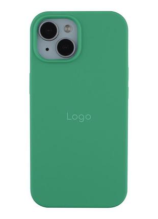 Чехол silicone case (aa) для iphone 15 plus spearmint