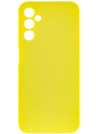 Чехол silicone cover lakshmi full camera (aaa) для samsung galaxy a15 4g/5g / m15 5g желтый / yellow